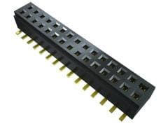 Conn Socket Strip SKT 14 POS 1mm Solder ST SMD