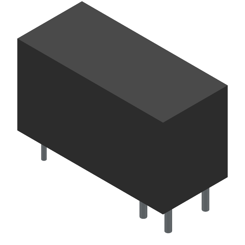 Power Relay 12VDC 16A SPST-NO THT 440VAC/300VDC