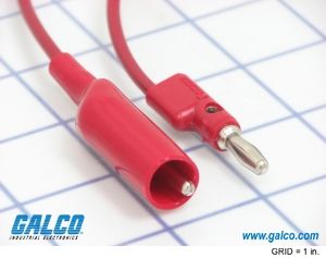ALLIGATOR CLIP TO BANANA PLUG