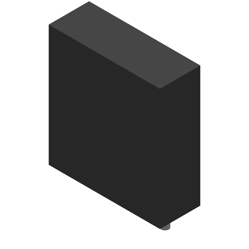 TO-220 Heat Sink, 11°C/W, Extruded Aluminum, Black Anodized