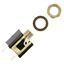 2 Pos 2.57mm Subminiature Phone Jack, Female, Straight, Solder