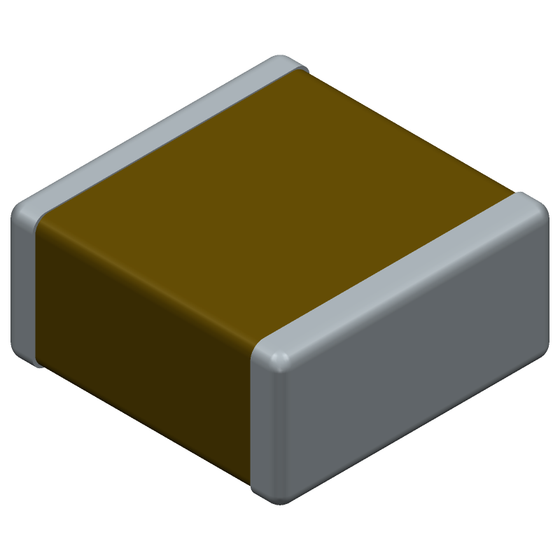 Cap Ceramic 4pF 500V C0G 0.1pF Pad SMD 1111 125°C T/R