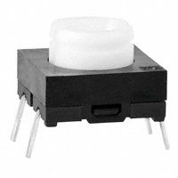 Tactile Switch, SPST, 24VDC, 125mA, Through Hole, Non-Illuminated