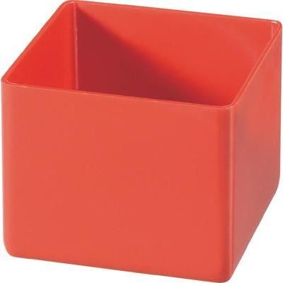 Alutec 622100 Red insert compartment for organiser boxes 54 x 45 x 54 mm