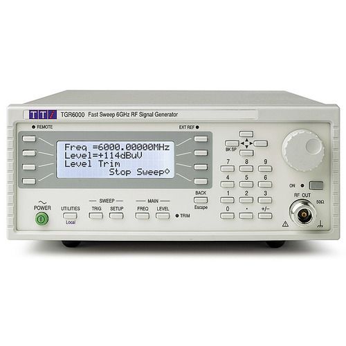 AIM-TTI INSTRUMENTS   TGR6000   SIGNAL GENERATOR, 1CH, RF, 6GHZ, TCXO