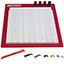2712 Tie Point Solderless Breadboard, Silver Contacts, 22AWG