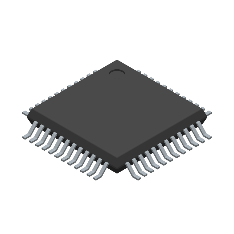 UART 2-CH 64byte FIFO 1.8V/2.5V/3.3V/5V Automotive 48-Pin TQFP T/R