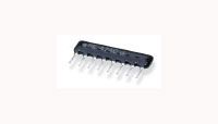 RESISTOR, NETWORK, FILM, BUSSED, 0.2W, THROUGH HOLE MOUNT, SIL, ROHS COMPLIANT