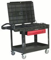 RUBBERMAID 	   	4535-88 	   	CART, CONTRACTOR, 500LB, WORKSTATION