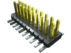 Conn Shrouded Header HDR 20 POS 1mm Solder ST Top Entry SMD T/R