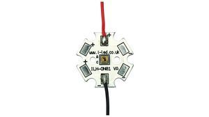 ILS ILH-OW01-RED1-SC211-WIR200., OSLON 150 1+ PowerStar LED Star, 1 Red LED