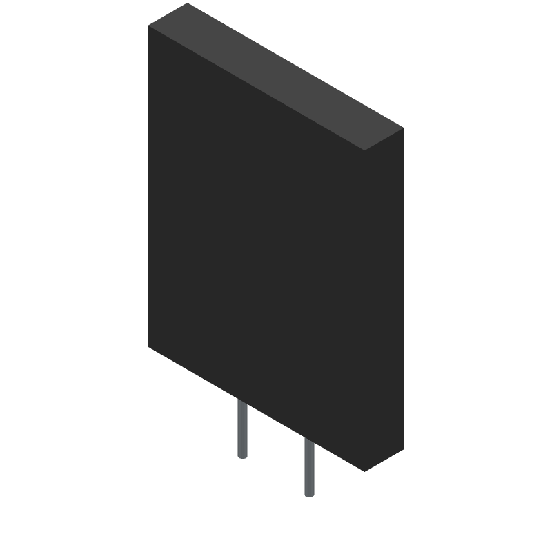 Radial Leaded PTC Resettable Fuse, 2-Terminal, -40 to 85°C