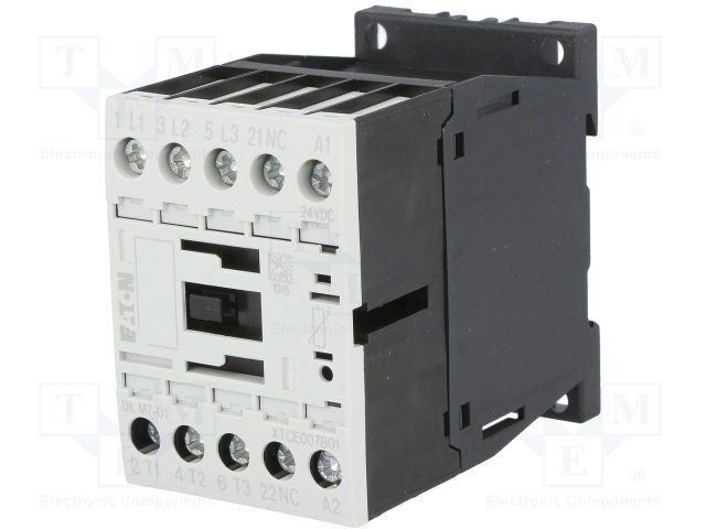 CONTACTOR 3KW/400V DC-OPERATED UP TO 170 A, 3 POLE