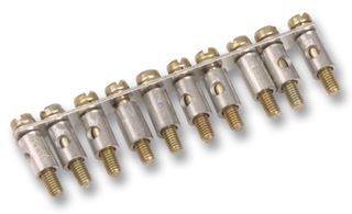 WEIDMULLER 036870 Q10 (SAK2.5) Jumper (Busbar), Jumper bar, SAK2.5 Terminals, 10 Ways