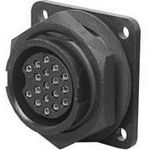 18 Pos Female Circular Connector, Gold, Solder, 600V, IP67