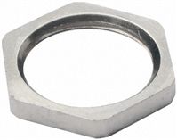 SIB Nickel Plated Brass Cable Gland Locknut, M25 Thread