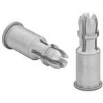 Spacer Snap-Top 6.35mm-OD 8mm-LG Stainless Steel 400 Passivated