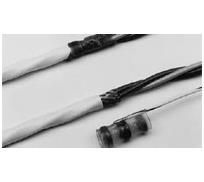 Connector Terminals Solder Sleeve Shield Terminator Cross-Linked Modified Polyvinylidene Fluoride Transparent Blue