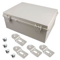 BOX ABS/PC GRAY 15.74 X 11.81