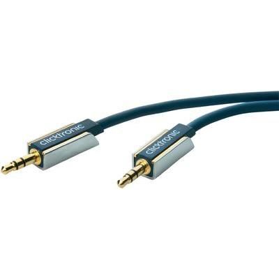 clicktronic Jack plug 3.5 mm to Jack plug 3.5 mm Audio Extension Cable