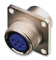 Conn Circular SKT 16 POS Solder ST Box Mount 16 Terminal 1 Port