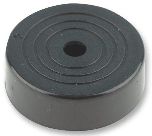 Piezo Indicator, 3-28VDC, 2.8kHz, 10mA, Thru-Hole