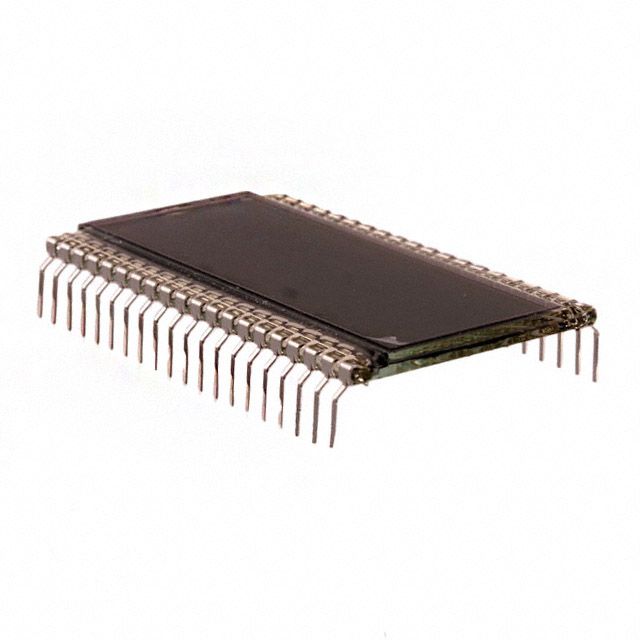 4-Digit LCD Display, .5" Reflective, 5V, TN, Grey