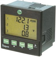 Panel Meter,  Digital;  3 phase,  277/480V,  5A,  modbus