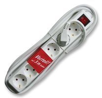 BRENNENSTUHL         1150620436             MAINS, EURO, 6, WHITE, SWITCH