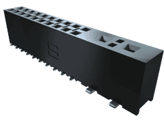 Conn Socket Strip SKT 2Power/38Signal POS 5.08mm/2.54mm Solder ST SMD