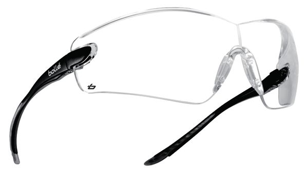 Protective goggles black EN 166 1 2C-1.2 100% UVA+UVB, COBRA CLEAR, Bollé Safety
