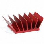 ASIC Heat Sink, Spread Fin, SMD, Red Anodized, 5.3°C/W