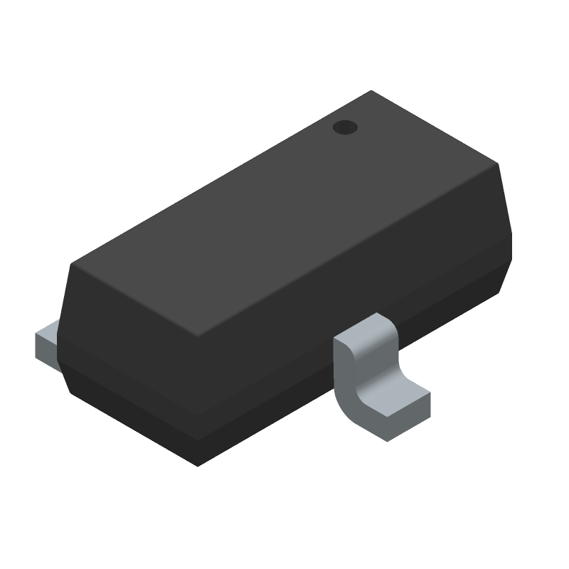 Bidirectional TVS Diode, 400W, 12V, SOT-23, 2-Element