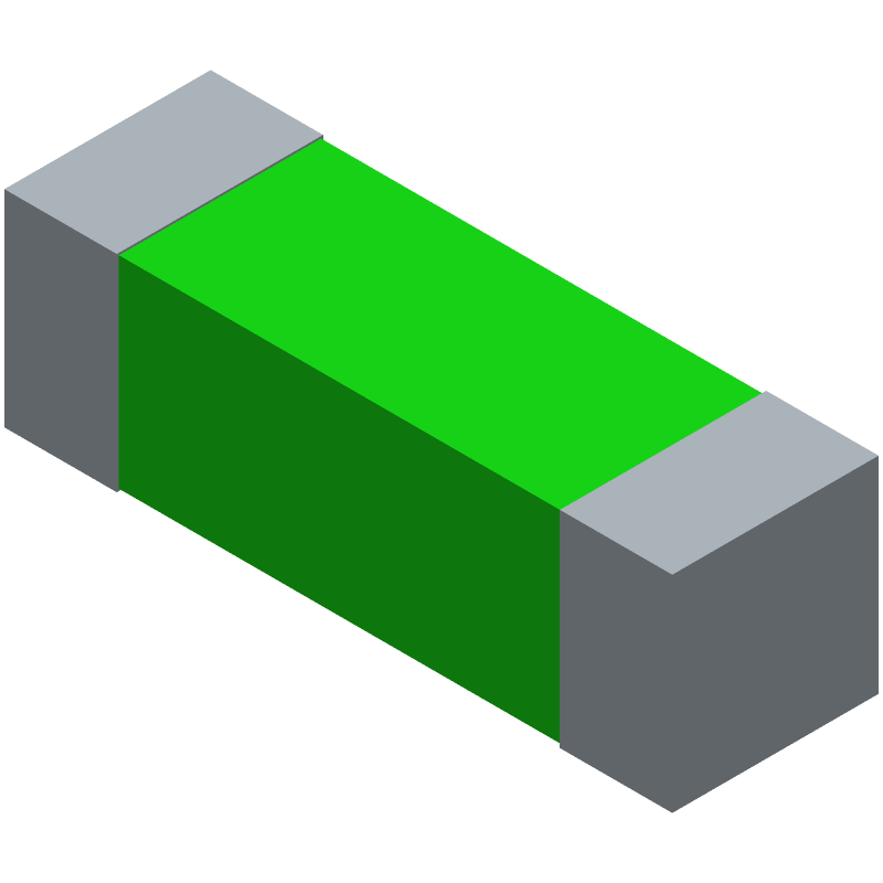 500mA Slow Blow Fuse, 600VAC, SMD, Ceramic
