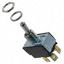 DPST Toggle Switch, 15A 250VAC, Quick Connect, Panel Mount