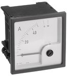 Analogue Display 72 x 72 mm 0. . .25/50 AAC, GTS 0102 0-25(50A), GMC