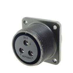 Conn Cylindrical Circular SKT 37 POS Crimp ST Cable Mount 37 Terminal 1 Port