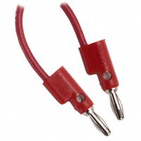 Red 15A 60" Test Leads, 5kV DC, PVC, Copper