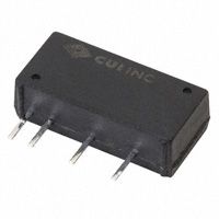 1W DC/DC Converter, 15V Out, 1.5kV Isolation, SIP