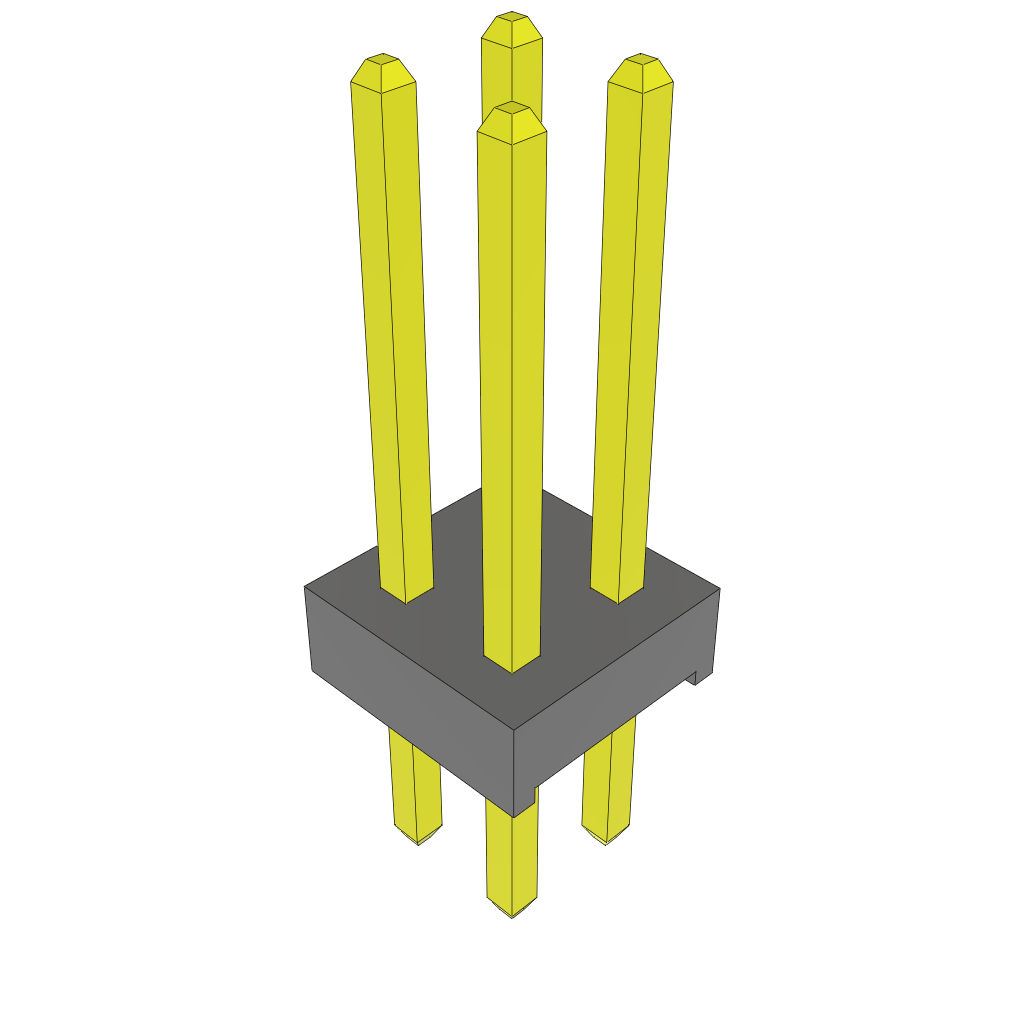 Variable Post Height Header Strips, 2.00 mm Pitch