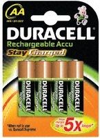 DURACELL         5000394203853            Rechargeable Battery, Nickel Metal Hydride, 2000 mAh, 1.2 V, AA, Raised Positive and Flat Negative