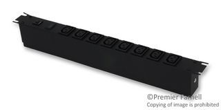 PDU Switched Outlet Strip 100V to 240V 10A Horizontal Rackmount