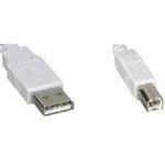 COMPUTER CABLE, USB 1.0, 3M, WHITE