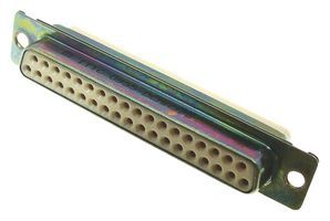 Conn D-Subminiature SKT 26 POS Crimp Cable Mount 26 Terminal 1 Port
