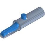 Conn Alligator Clip SKT 1 POS ST Cable Mount 1 Port