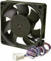 DC Axial Fan, 92 x 92 x 25mm, 61m/h, 1.1W, 12 V dc (3400N Series)