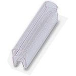 Conductor marker carrier, transparent, unlabeled, mounting type slide on, cable diameter range 22 . 30 mm,lettering field size 15 x 4 mm