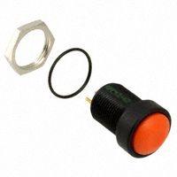 Switch Push Button N.O./N.C. SPDT Curved Round Button 3A 28VDC Momentary Contact Panel Mount/Through Hole PC Pins Automotive