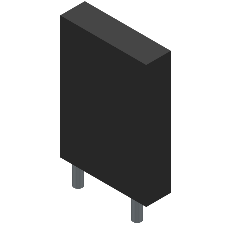 Heat Sink Passive TO-220 Twisted Thru-Hole Aluminum 22°C/W Black Anodized
