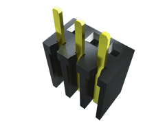 Conn Bottom Mount Socket Strip SKT 6 POS 2.54mm Solder ST Bottom Entry Thru-Hole Bulk